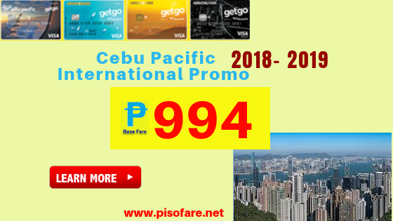 cebu pacific international seat sale promo 2019